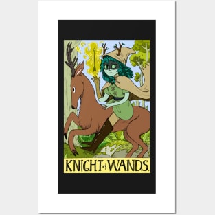 Huntress Wizard as Knight of Wands Posters and Art